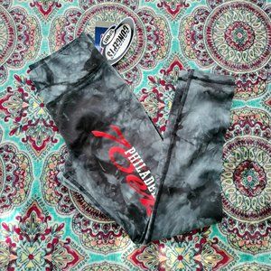 NWT Concept Sports Blue-Grey 76ers Leggings Size Small